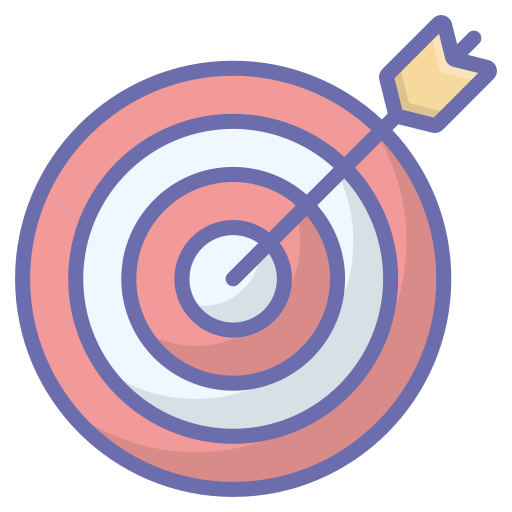 Target Generic Outline Color icon