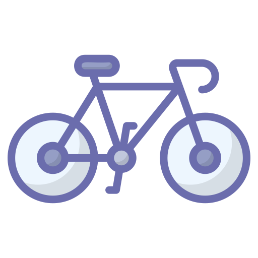 Bicycle Generic Outline Color icon