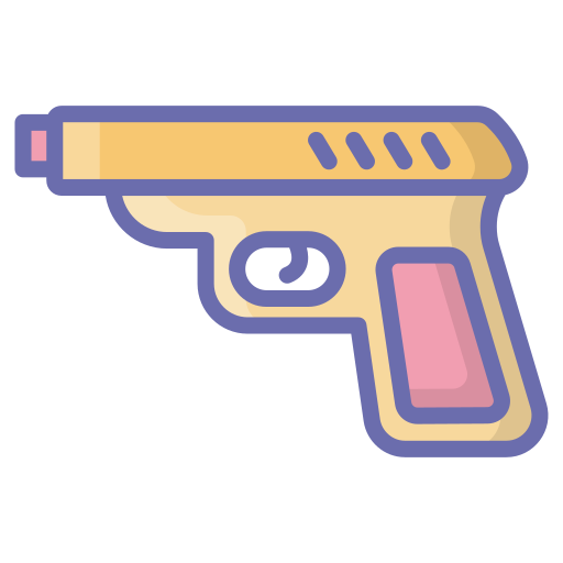 Handgun Generic Outline Color icon