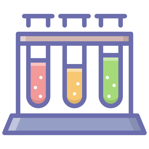 Test Tubes Generic Outline Color Icon