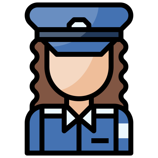 policía icono gratis