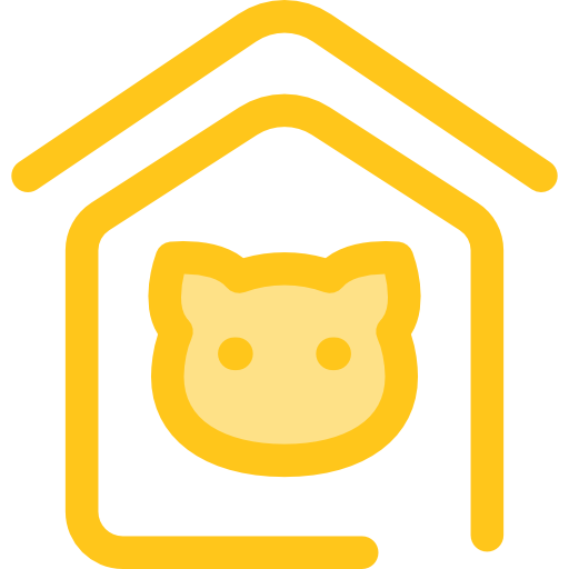 casa de mascotas icono gratis