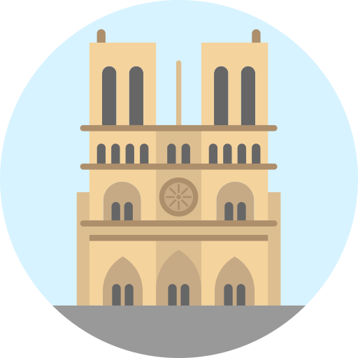 Notre Dame - Free Monuments Icons