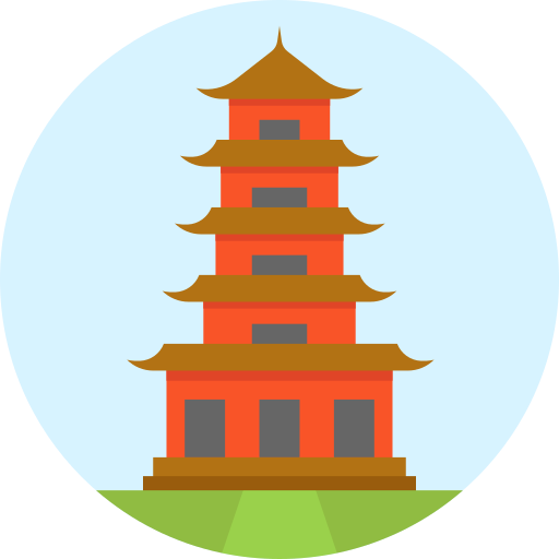 Pagoda - free icon