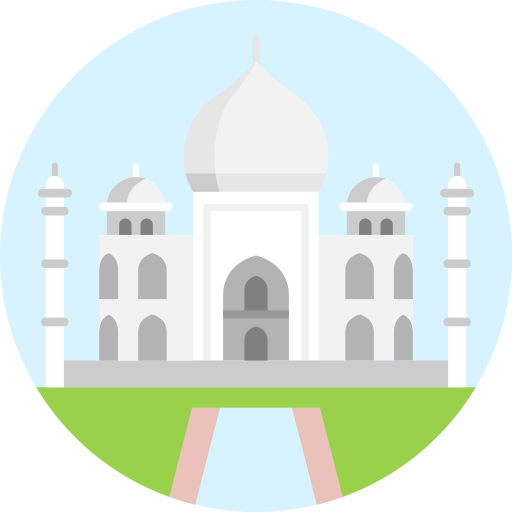 taj mahal icono gratis