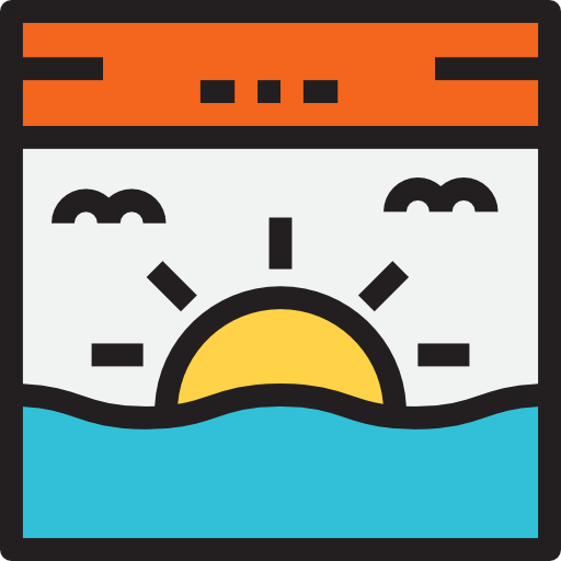 Sunset free icon Sunset free icon