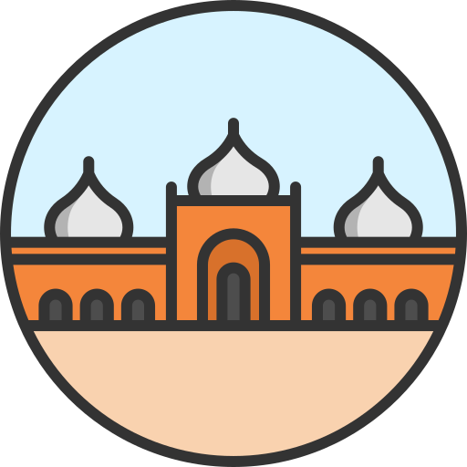 mosquée badshahi Icône gratuit mosquée badshahi Icône gratuit