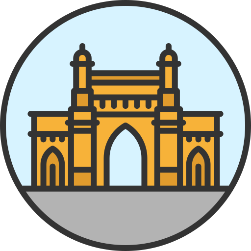 Gate of india - Free monuments icons