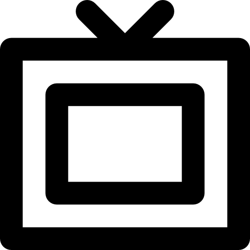 televisión icono gratis