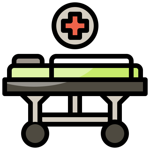lit d'hôpital Icône gratuit lit d'hôpital Icône gratuit