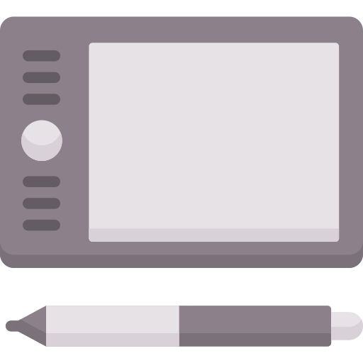 Graphic tablet free icon