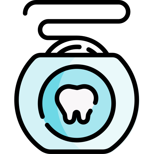 hilo dental icono gratis