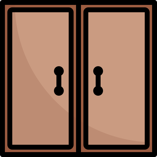 Double door free icon Double door free icon
