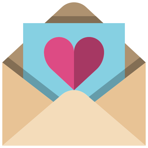 Love letter - Free communications icons