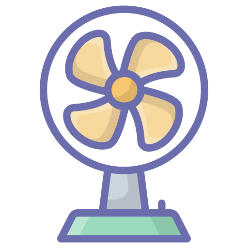 Fan Generic Outline Color icon