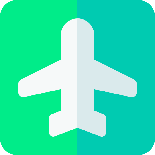 avión icono gratis