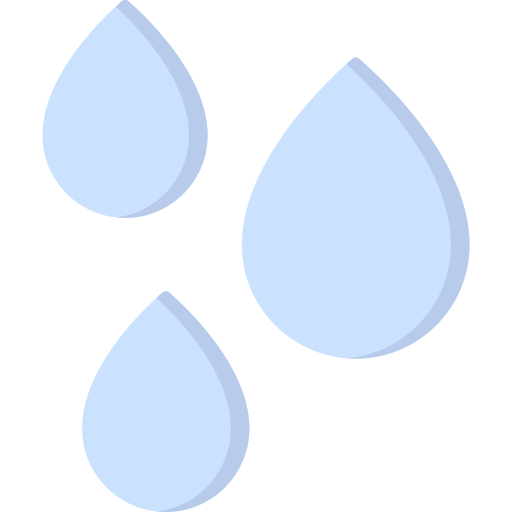 gouttes Icône gratuit