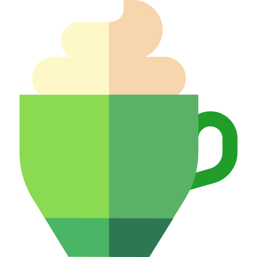 café latté icono gratis