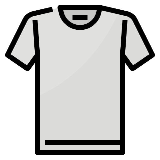 T shirt Aphiradee (monkik) Lineal Color icon