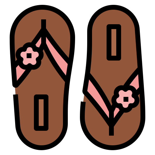 chancletas icono gratis