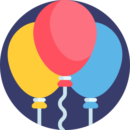 globos icono gratis