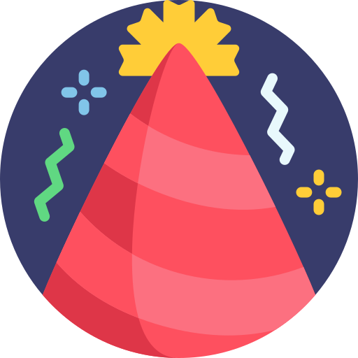 sombrero de fiesta icono gratis