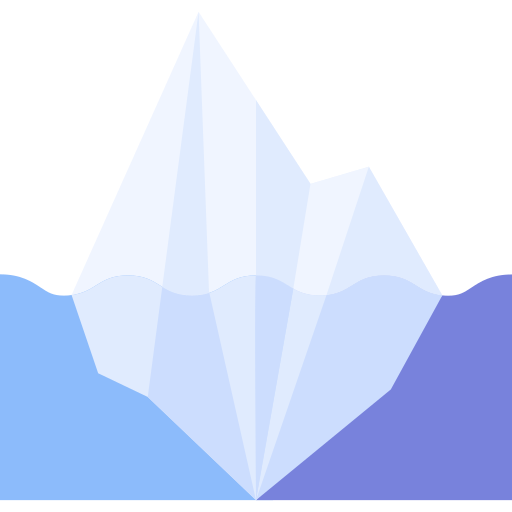 iceberg icono gratis