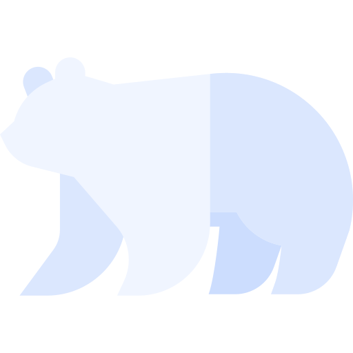 oso polar icono gratis