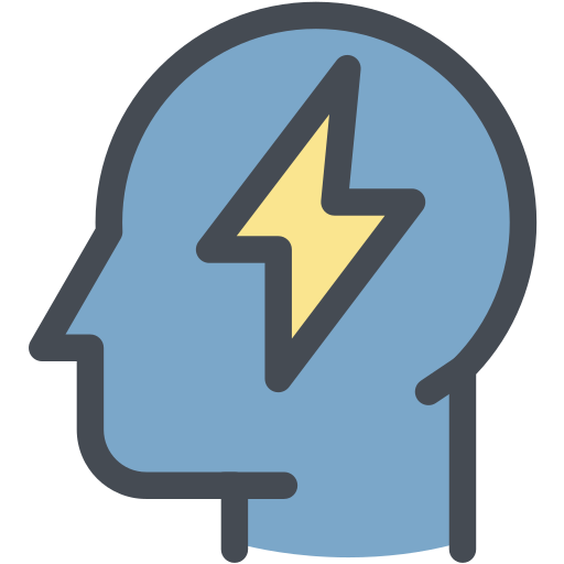 Human brain Generic Outline Color icon