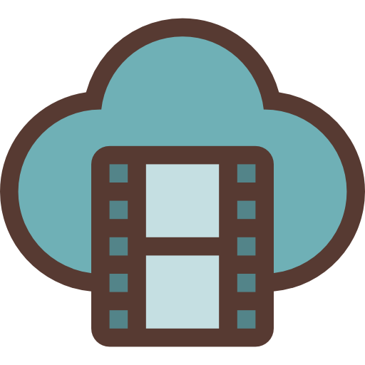 Cloud computing Undertone Color icon