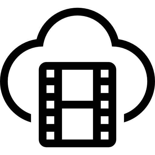 Cloud computing Undertone Outline icon