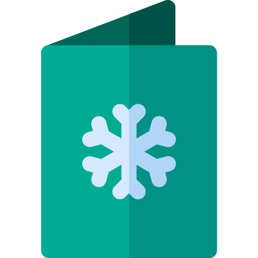 Рождественская открытка бесплатно иконка