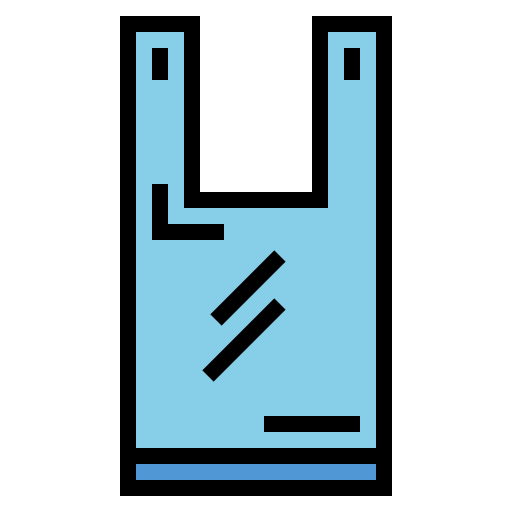 Полиэтиленовый пакет бесплатно иконка Полиэтиленовый пакет бесплатно иконка