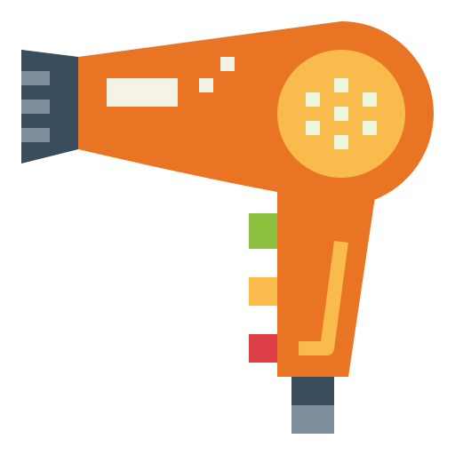 secador de pelo icono gratis