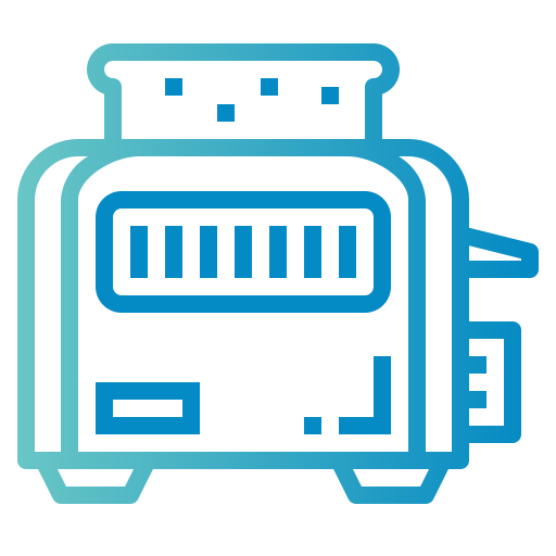 tostadora icono gratis