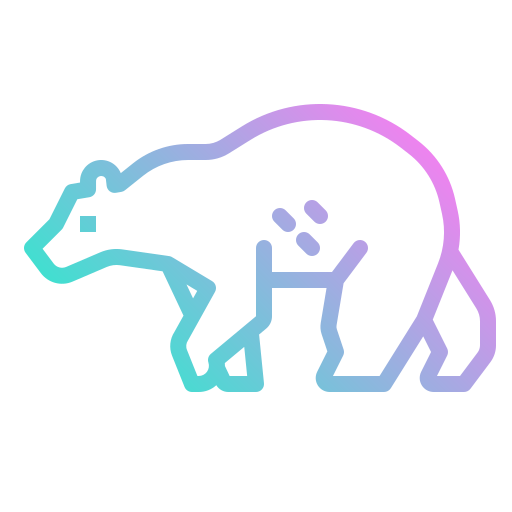 Polar bear free icon Polar bear free icon