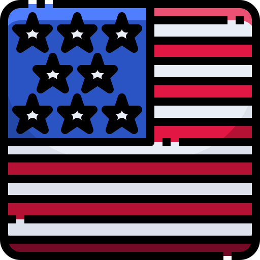Estados unidos - ícones de bandeiras grátis