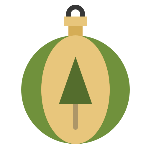 bola de natal grátis ícone
