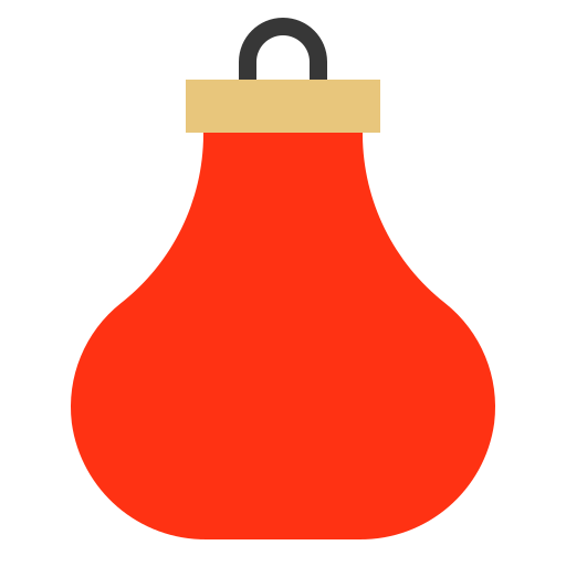 bola de natal grátis ícone