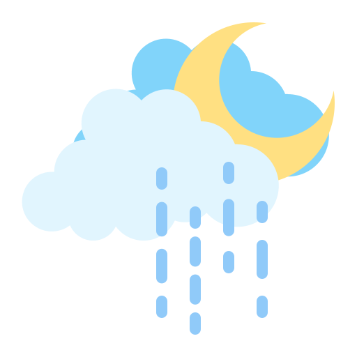 Rainy - Free weather icons