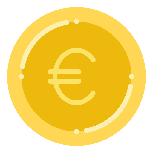 euro icono gratis