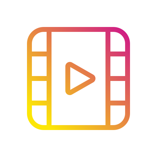 Video Generic Gradient icon