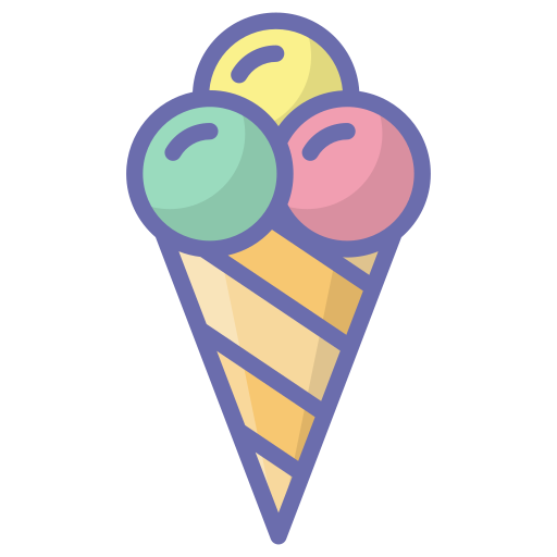 Ice cream Generic Outline Color icon