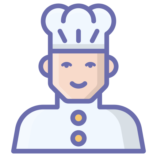Male chef Generic Outline Color icon