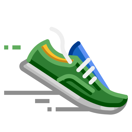 Running free icon Running free icon
