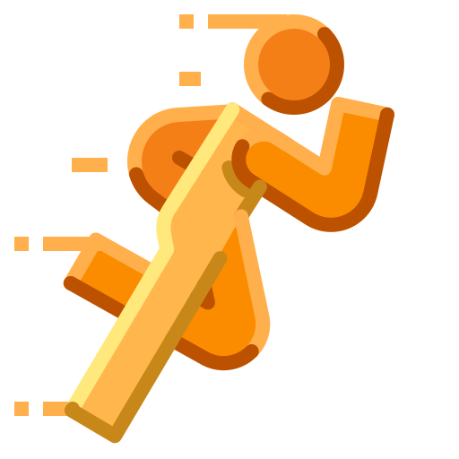 Running free icon