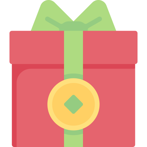 caja de regalo icono gratis