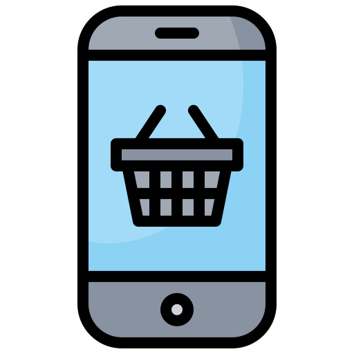 Shopping online free icon Shopping online free icon
