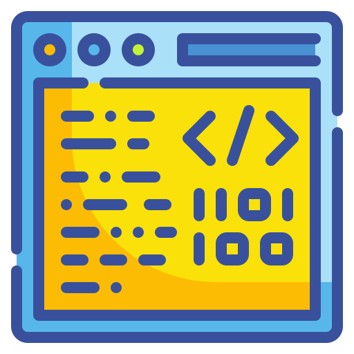 Coding - free icon