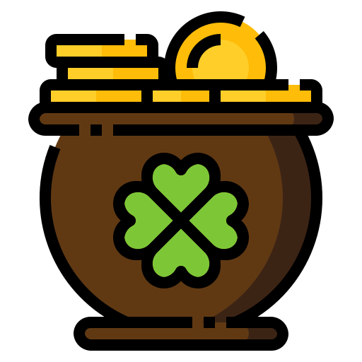 pot d'or Icône gratuit